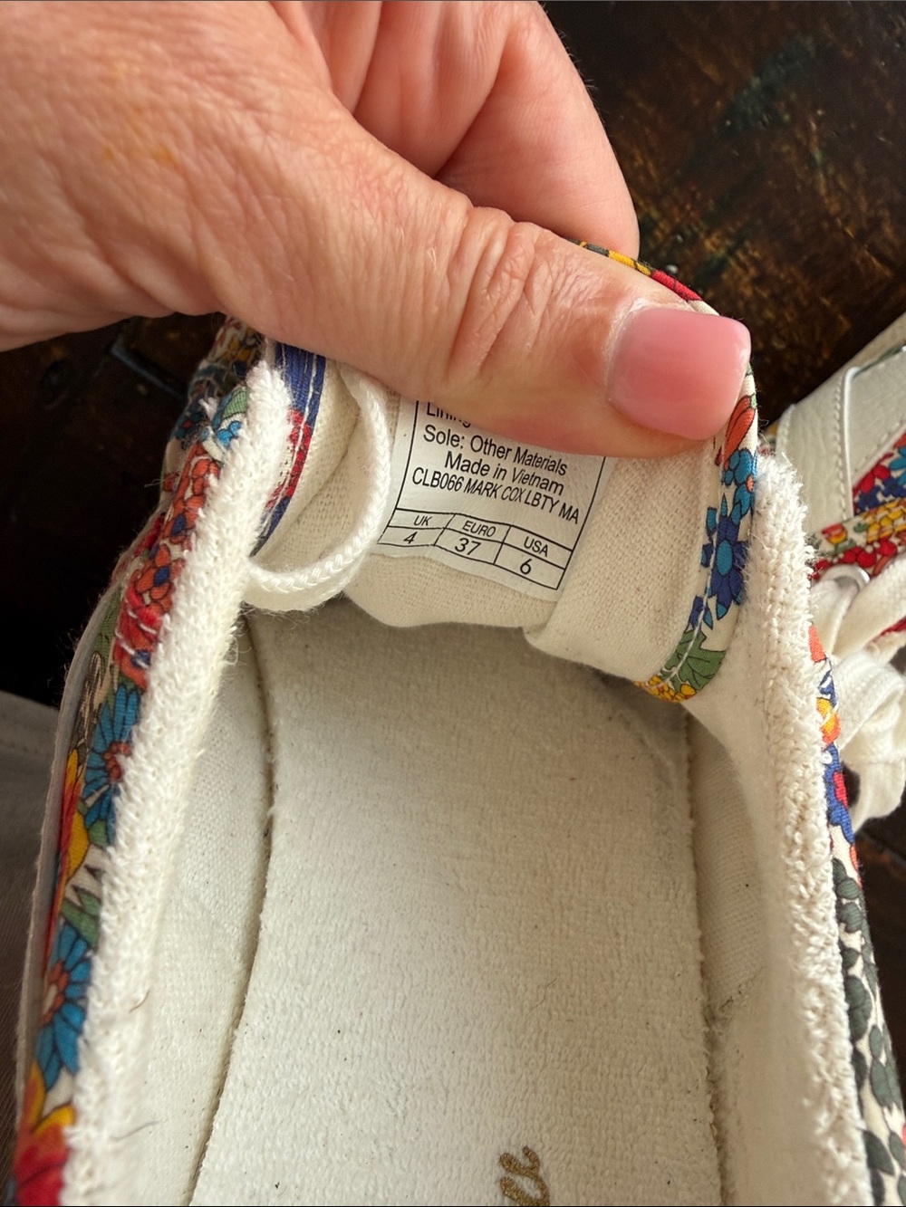Gola for Jcrew Floral Multi-Color Athletic Sneakers - Picture 11 of 11